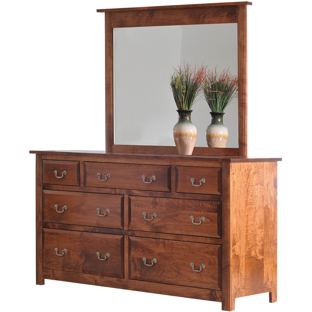 Read more about the article Queen Esther 7 Drawer Dresser with Mirror