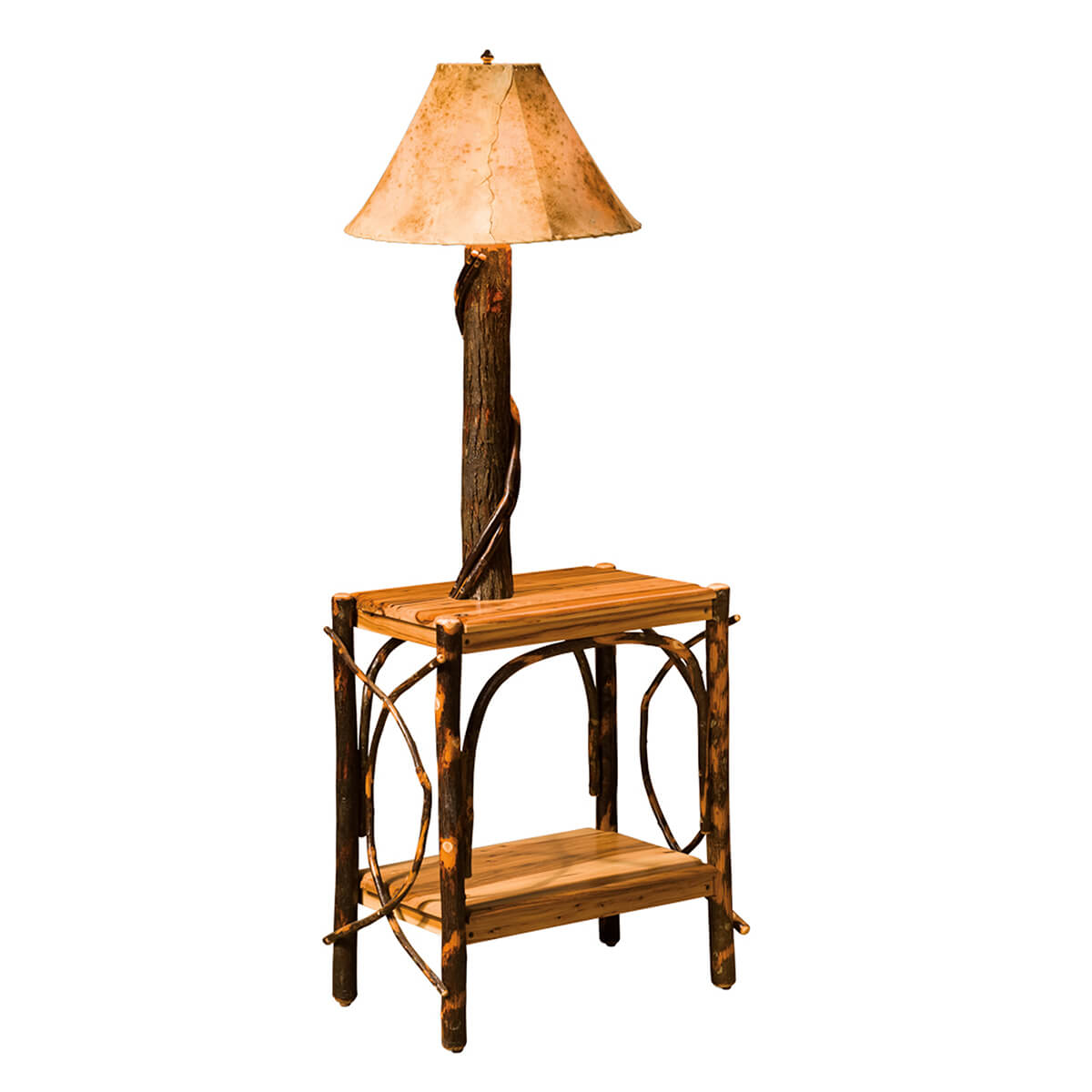 Read more about the article Bark Floor Lamp and Table