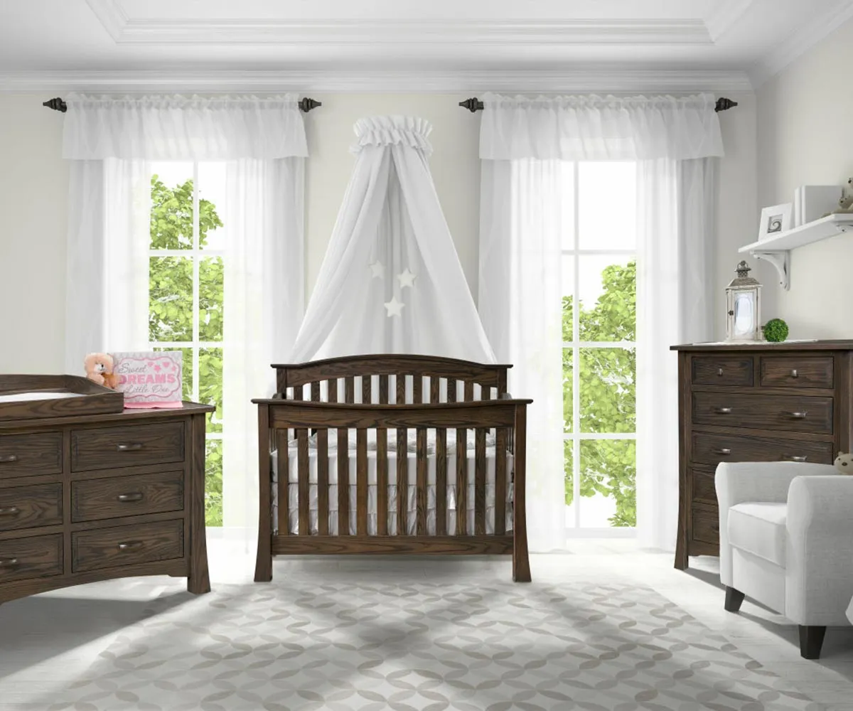Addison Crib - Panel Back - Image 4