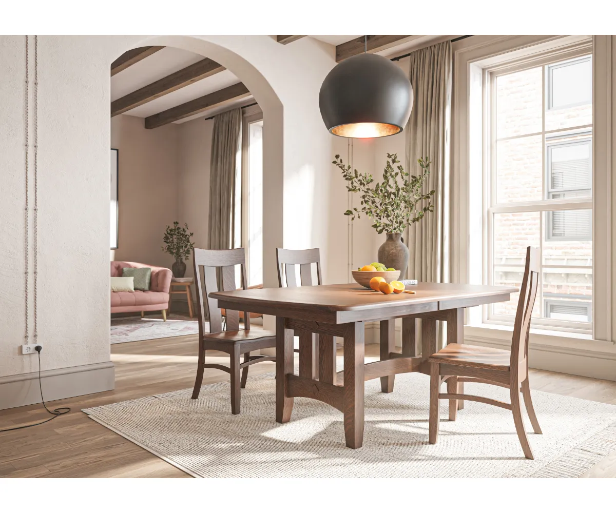 Galena Trestle Table - Image 3