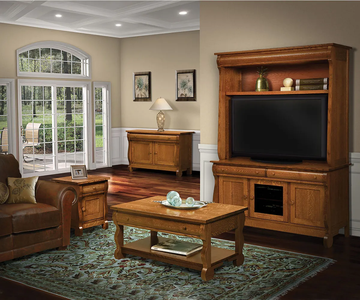 Old Classic Sleigh 6pc Wall Unit - Image 2