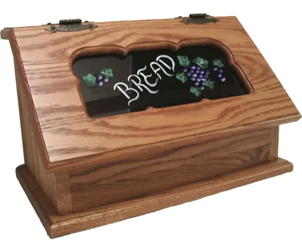 Painted Bread Box