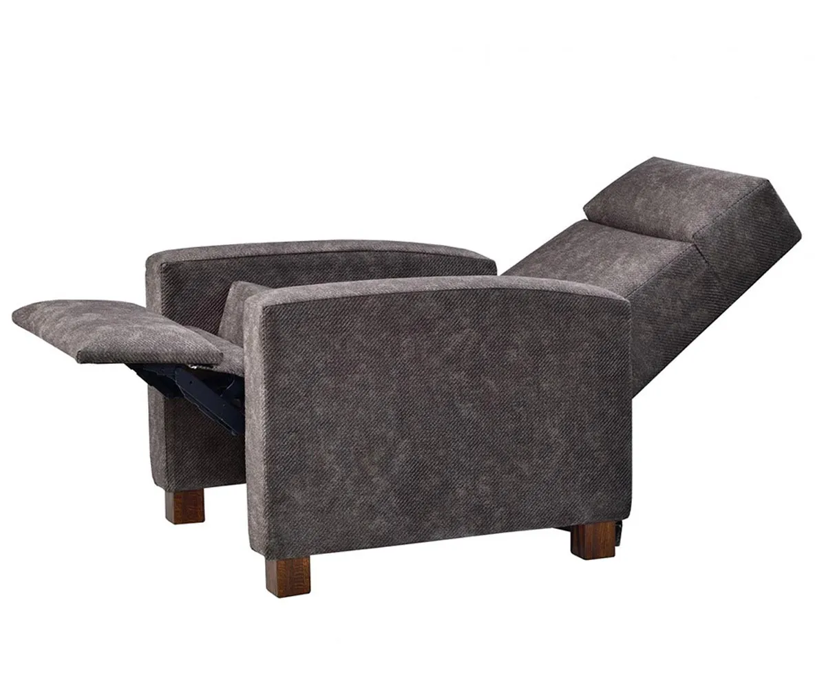 Modern Shaker Push Back Recliner - Image 2